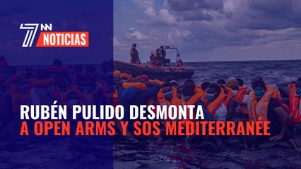 Rubén Pulido desmonta a Open Arms y SOS Mediterranée