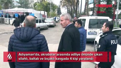 Adıyaman'da bıçaklı-baltalı kavga! Yaralılar var
