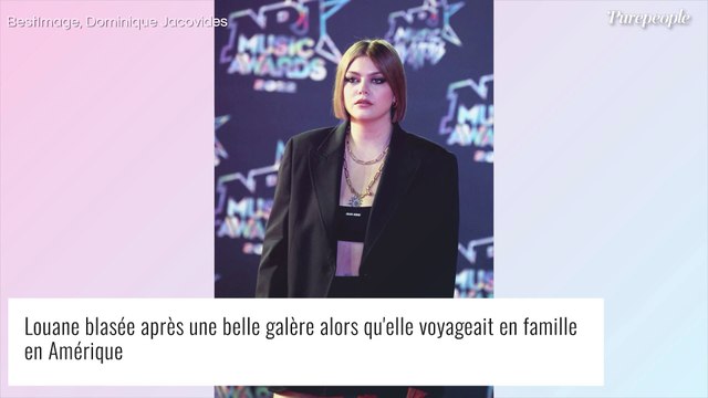 Louane blasée et coincée : belle galère lors d'un voyage avec sa fille Esmée et Florian Rossi