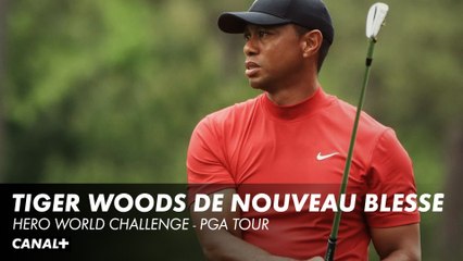 Tiger Woods, blessé, ne participera pas au Hero World Challenge