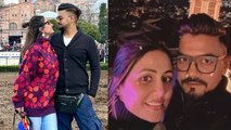 Hina Khan Boyfriend Rocky Romantic Turkey Vacation Photo Viral । Boldsky *Entertainment