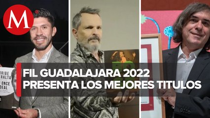 Los libros imperdibles de la FIL Guadalajara 2022; autores que estarán en la edición 36