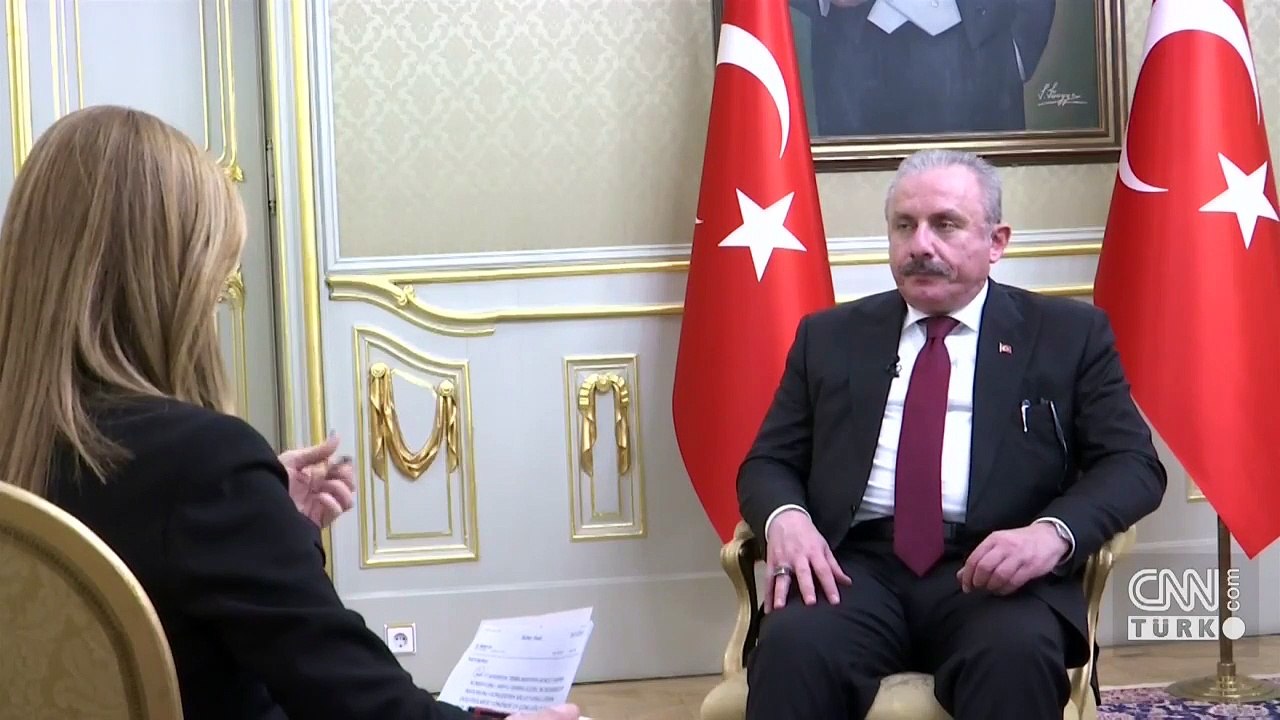 Meclis Başkanı Şentop CNN TÜRK'e konuştu