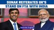 Rishi Sunak addresses FTA with India, foreign policy approach to China, etc | Oneindia News*News