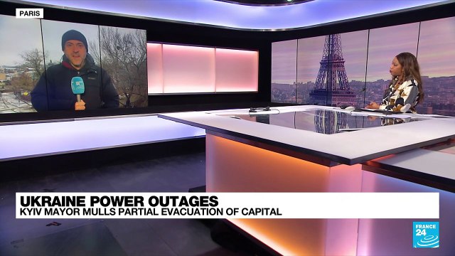 Ukraine power outages: Kyiv mayor mulls partial evacuation of capital