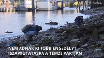 Nem lehet tovább iszapkutatni a Temze partszakaszán