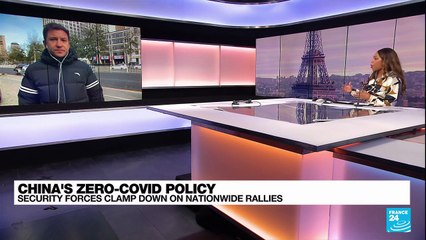 Chinese cities under heavy policing after protests