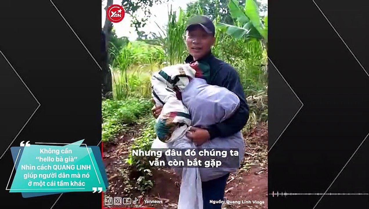 , Quang Linh Vlog giúp đỡ từ thiện ở một cái tầm khác