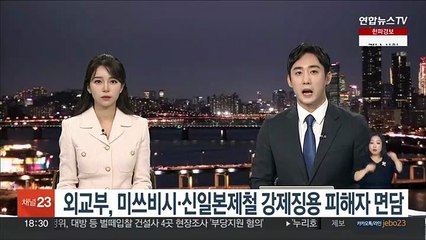외교부, 미쓰비시·신일본제철 강제징용 피해자 면담키로