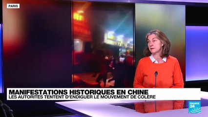 Manifestations historiques en Chine : "C'est un raz-le-bol de la population"