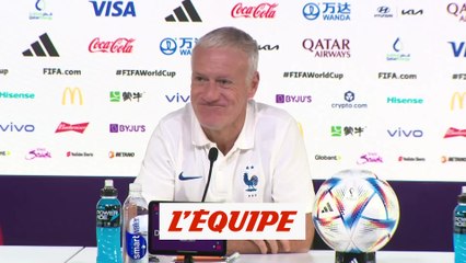 Deschamps : « Kylian (Mbappé) n'a pas d'ego » - Foot - CM 2022 - Bleus