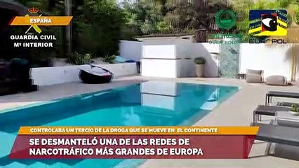 Se desmanteló una de las redes de narcotráfico más grandes de Europa