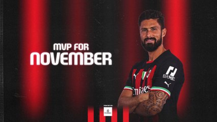 MVP di novembre 2022: Olivier Giroud