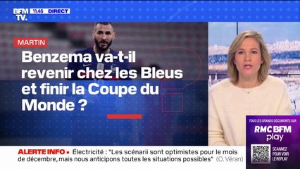 Benzema va-t-il revenir chez les Bleus et finir la Coupe du Monde ? BFMTV répond à vos questions