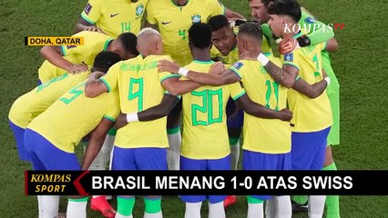 Casemiro Bobol Gawang Swiss,  Pastikan Langkah Brasil ke 16 Besar