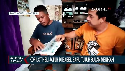Tewas dalam Kecelakaan Helikopter Jatuh, Kopilot Briptu M Lasminto Baru 7 Bulan Menikah