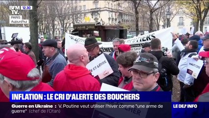 Hausse des prix de l'énergie: le cri d'alerte des bouchers