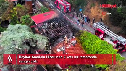 İstanbul'da yangın paniği! Boğaz Köprüsü'nde göz gözü görmüyor