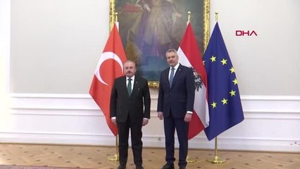 TBMM Başkanı Şentop, Avusturya Başbakanı ile görüştü