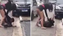 Cinsel ilişkiye girdikten sonra parasını alamayan kadın, adamı sokak ortasında perişan etti