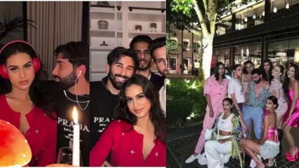 Nysa Devgan, Mahikaa Rampal party hard with friends on Thanksgiving l bollywood news l bollywood