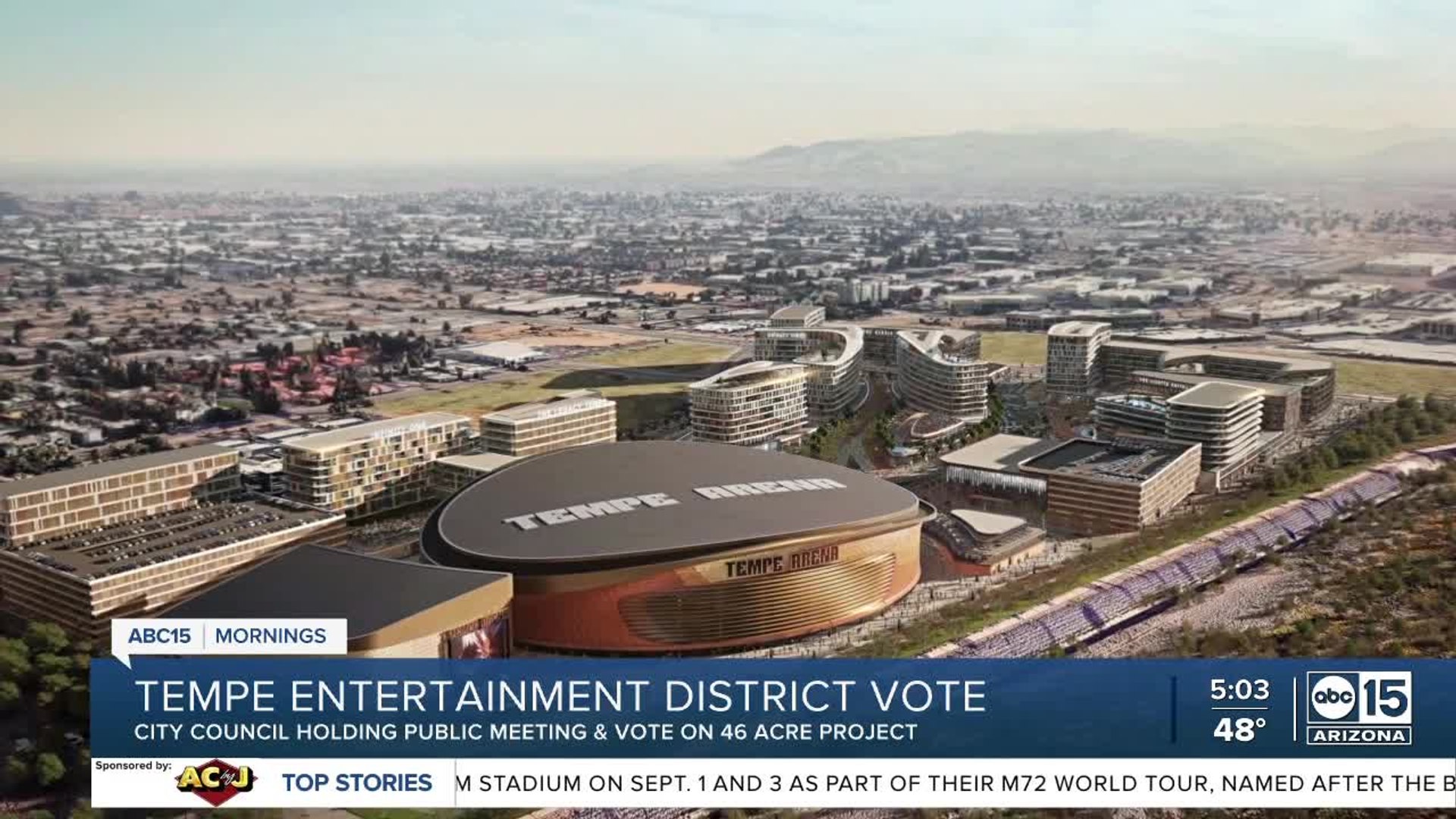 Tempe expected to vote on Coyotes arena proposal next month