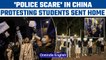 China Covid Protests intensify: Chinese University sends students home |Oneindia News *International