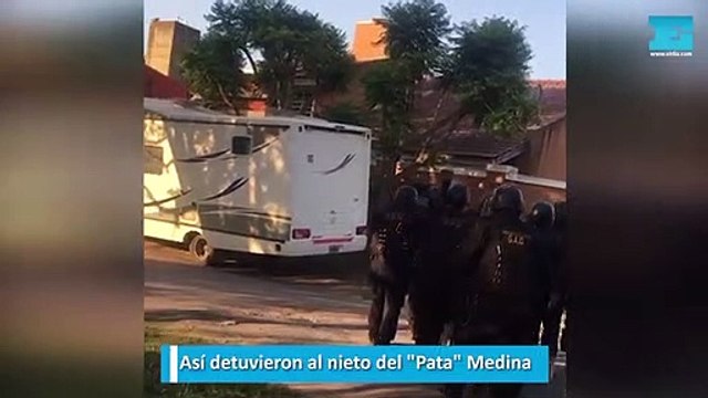Así detuvieron al nieto del Pata Medina