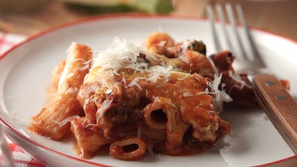 How to Make Baked Ziti with Sausage