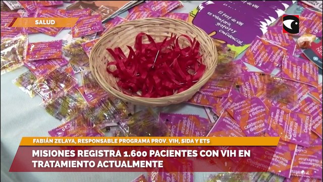 Misiones registra 1.600 pacientes con VIH en tratamiento actualmente