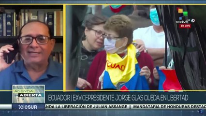 Agenda Abierta 29-11: Exvicepresidente de Ecuador Jorge Glas queda finalmente en libertad