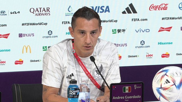 Andrés Guardado: “Creemos en nuestras posibilidades”