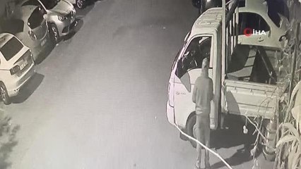 Kamyoneti çalınan 20 senelik oto elektrikçi, "Ben onun kadar hızlı bu operasyonu gerçekleştiremem"