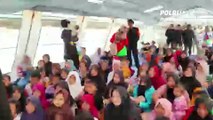 Keceriaan Anak-Anak Di Pengungsian,  Setelah Mendapat Trauma Healing Brimob