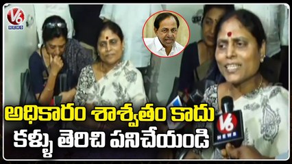 YS Vijayamma Hunger Strike Continues At Lotus Pond _ Hyderabad _ V6 News