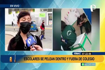 Escolares se agarran a golpes en pleno salón de clases: madre denuncia que su hija es víctima de bullying