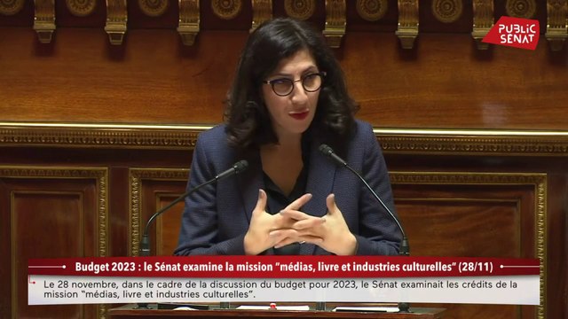 Budget 2023 : Le Sénat examine la mission médias, livre et industries culturelles (28/11)