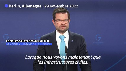 Les frappes russes contre les infrastructures en Ukraine, un "crime de guerre" (Allemagne)