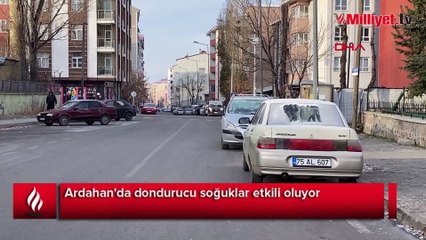 Ardahan'ın Göle ilçesi -10 derece ile en soğuk yer oldu