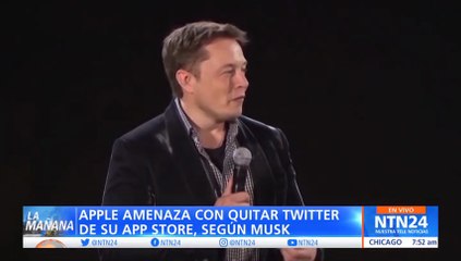 Elon Musk dice que Apple amenaza con sacar a Twitter de la App Store