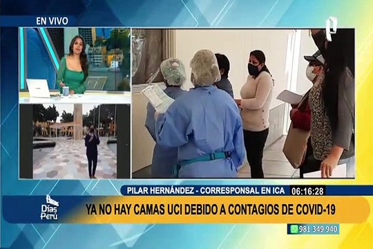 Ica: preocupación por incremento de contagios de Covid-19 ¿Cuántas camas UCI quedan?