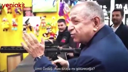 Bakan Soylu'yu açık açık tehdit eden Ümit Özdağ makineli tüfek istedi!