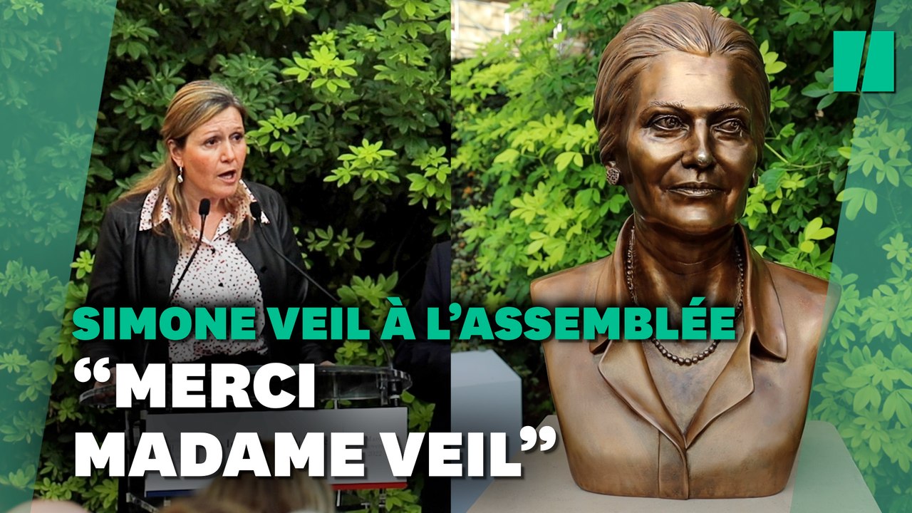 Un buste de Simone Veil inauguré à l'Assemblée nationale