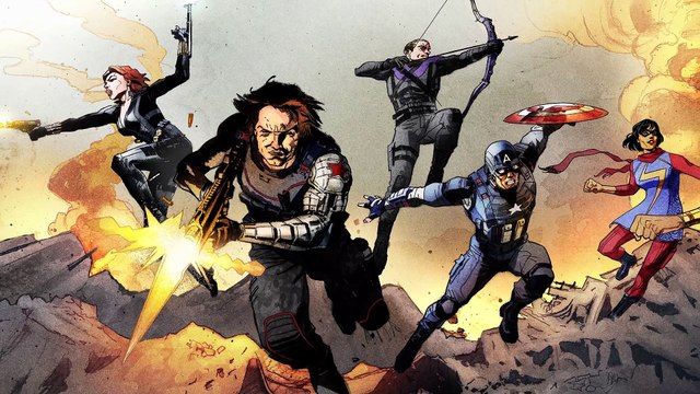 Marvels Avengers Winter Soldier Combat Trailer