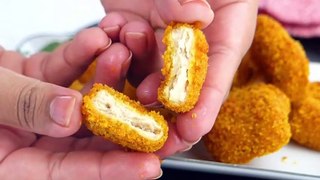 Homemade Chicken Nuggets Recipe by Tiffin Box  How To Make Crispy Nuggets for kids lunch box