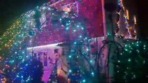 Take a tour around John Berry's Christmas lights at his home on New Cross Way, Woodhouse.