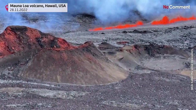 [No Comment] Le réveil du géant hawaïen, le plus grand volcan actif du monde, Mauna Loa