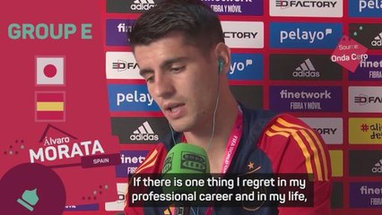 Morata opens up on biggest regret in his career