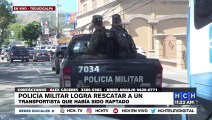 ¡Liberan a operario del transporte minutos después de ser raptado en la capital!