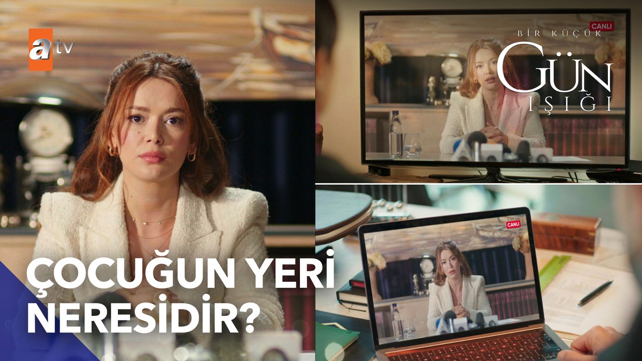 Elif'in basın açıklamasıyla yer yerinden oynuyor! - Bir Küçük Gün Işığı 13. Bölüm